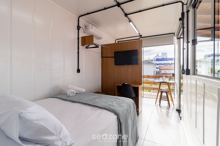 Studio c/ varanda a 600m da Lagoa - JAS0003