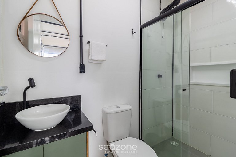 Studio con balcón a 600m de la Lagoa - JAS0003