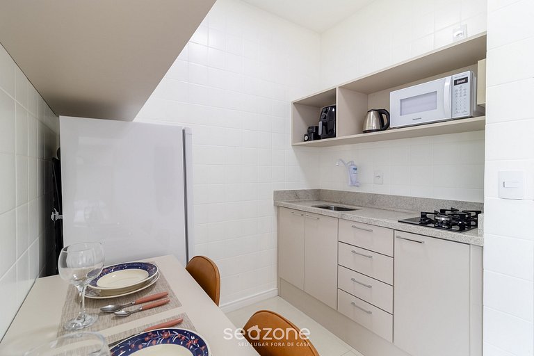 Studio Confortable en el Centro de Floripa EVA0506