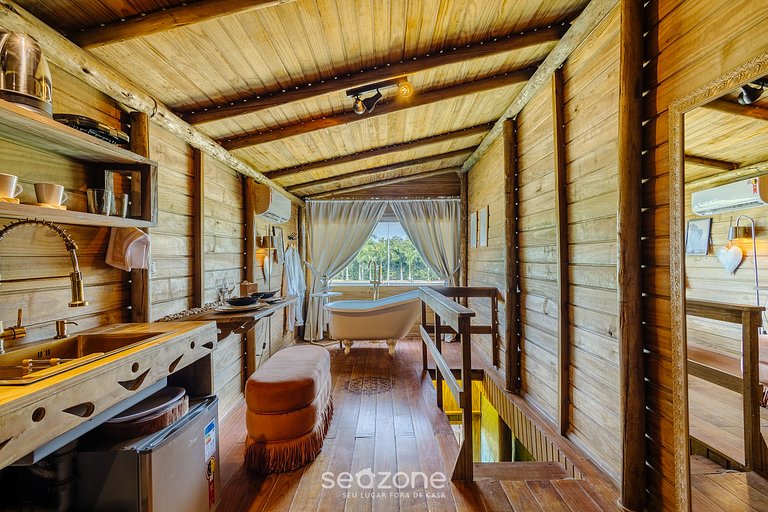 Cabana em frente Beto Carrero c/ banheira TRS0004