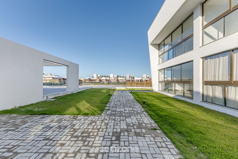 Apto com vista para lagoa e piscina VLL0101