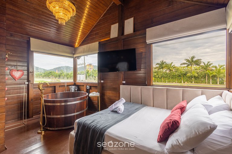 Chalé Cabana frente Beto Carrero c/ ofurô TRS0006