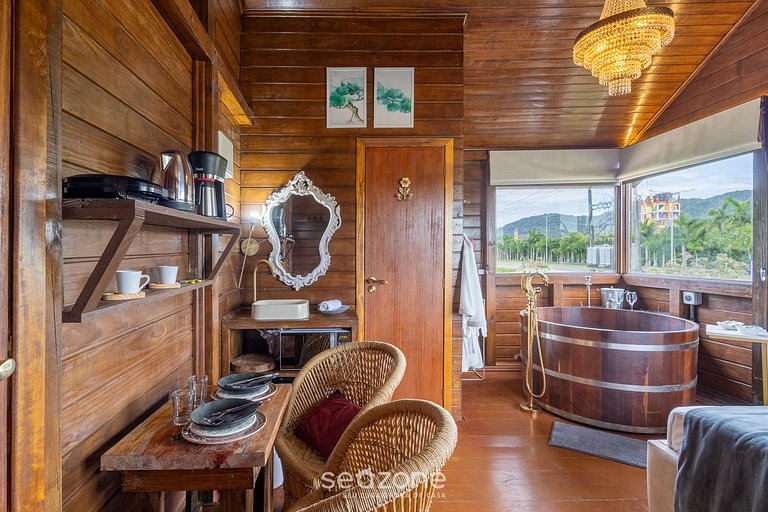 Cabaña frente Beto Carrero c/ ofuro - TRS0006