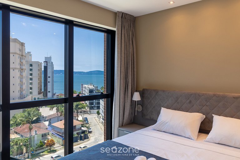 Studio vista mar cond. c/ acad 280m praia MHFA0705