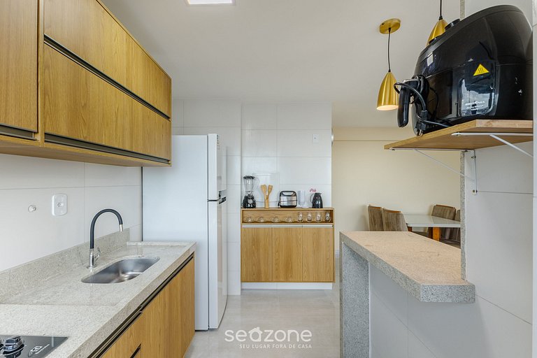 Balcón y piscina a 300m del mar MMD0604