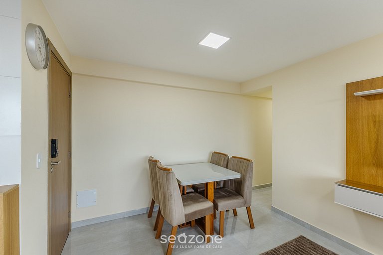 Estadia c/ piscina e varanda a 300m do Mar MMD0604