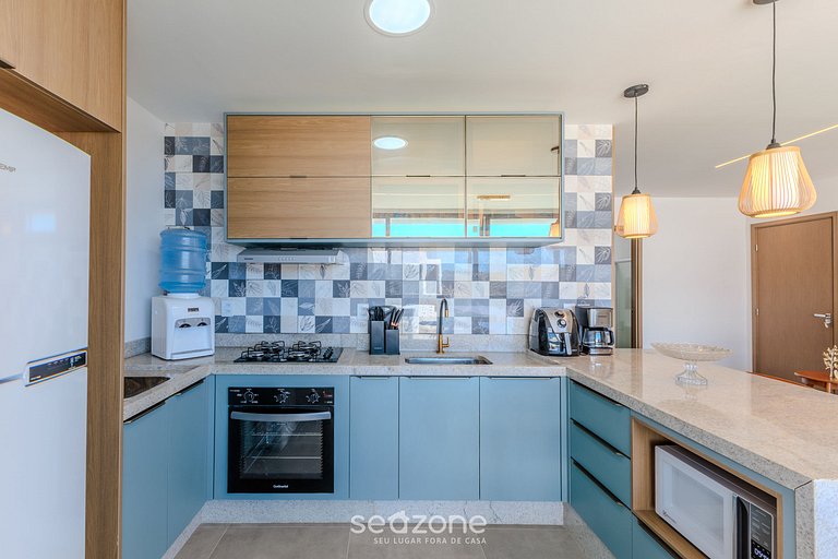 Apto con vista a la laguna y piscina VLL0101