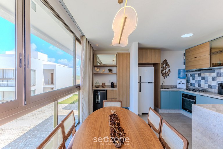 Apto con vista a la laguna y piscina VLL0101