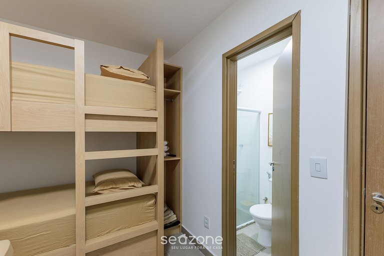 Apto con vista a la laguna y piscina VLL0101