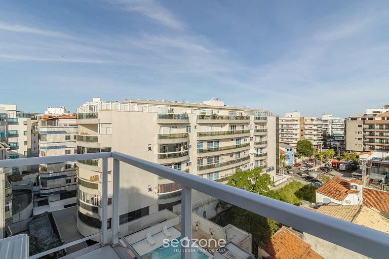 Estudio con balcón a min de la playa - HSC0518