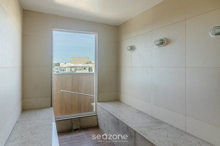 Estadia com piscina e sauna a poucos passos da praia em Cabo