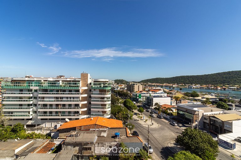 Studio com varanda a minutos da Praia - HSC0518