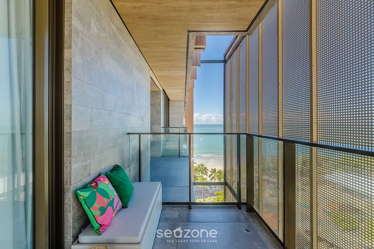 Estudio con Balcón y Vista Lateral al Mar NWT1218