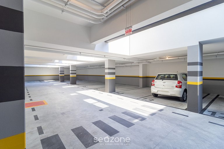 Studio moderno em condomínio com vista mar VPD0605