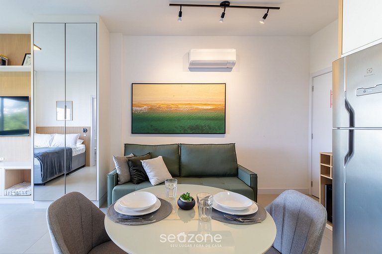 Estudio moderno en cond. con vista al mar VPD0605