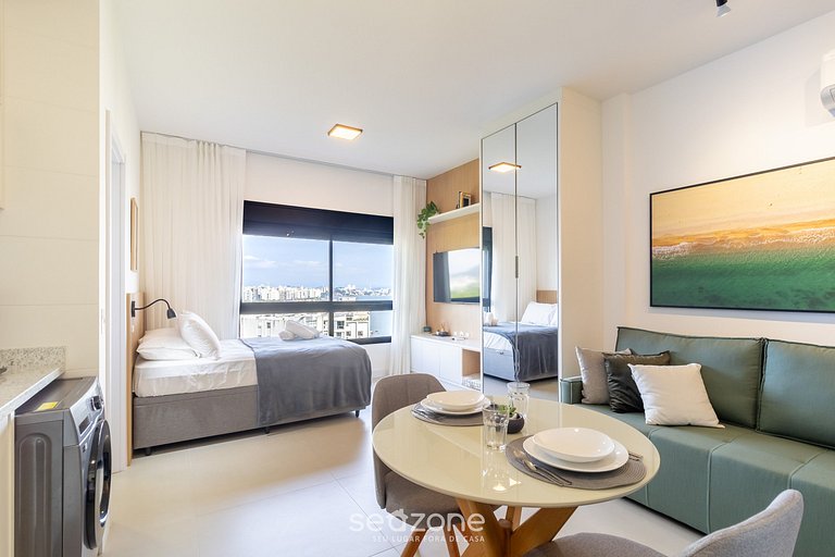 Estudio moderno en cond. con vista al mar VPD0605