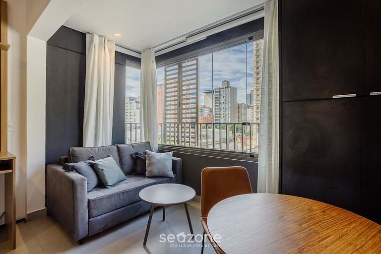 Hermoso estudio 120m de calle Oscar Freire OAG0507