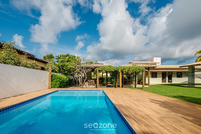 Casa no Canto do Sol em Jacuípe c Piscina CCL0004