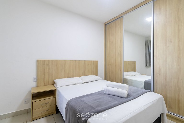 Amplo Apto de 3 Quartos no Evian Thermas ETHA604