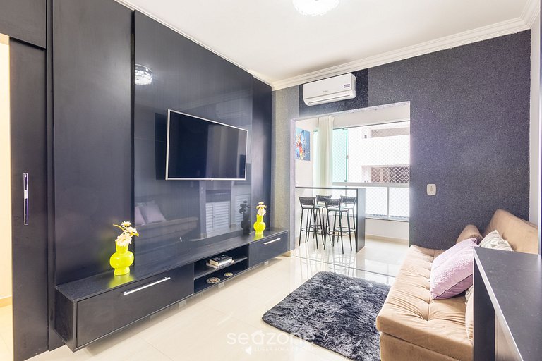 Apto 2Q - Churrasq. Garagem Perto da Praia LTL0301