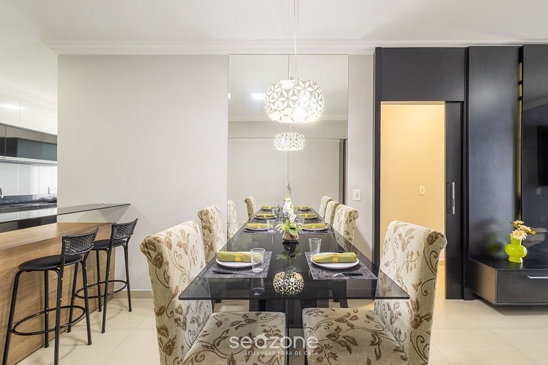 Apto 2Q - Churrasq. Garagem Perto da Praia LTL0301