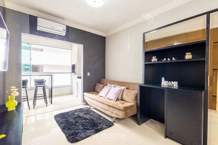 Apto 2Q - Churrasq. Garagem Perto da Praia LTL0301