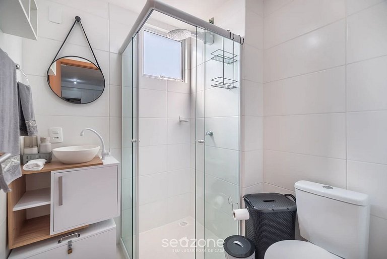 Apt frente al mar con balcón Itajubá VAC0201