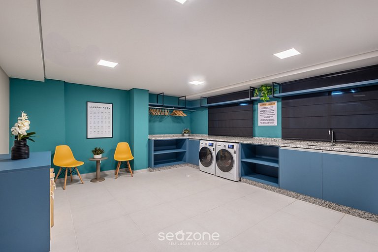 Apto c/ suíte e varanda gourmet em Penha SKL0601