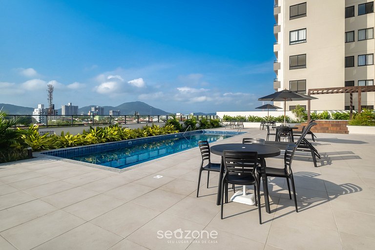 Apto em cond. c/ piscina e jacuzzi, Penha SKL1005