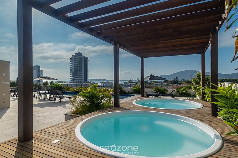 Apto con suite y balcón gourmet en Penha SKL0601