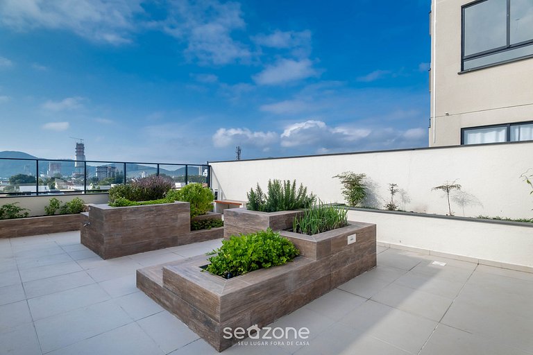 Apto con suite y balcón gourmet en Penha SKL0601