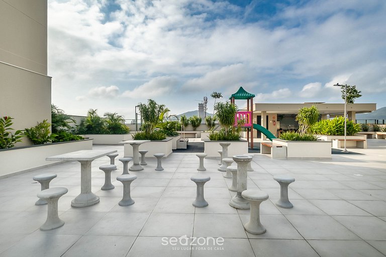 Apt c/ parrilla y vista a 400m de la playa SKL1604