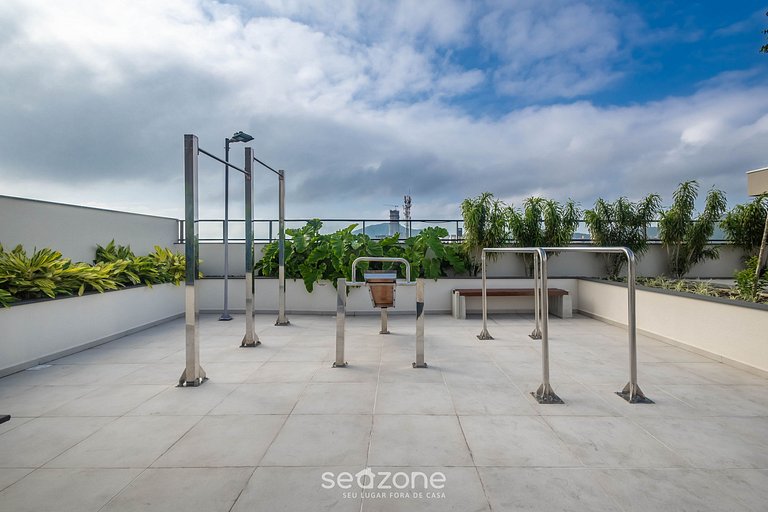 Apt c/ parrilla y vista a 400m de la playa SKL1604