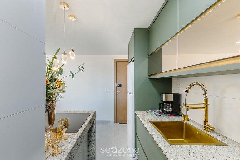 Apto c/ balcón a 300m del mar – MMD0305