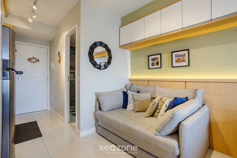 Studio moderno a 290m del metro Faria Lima LOF1405