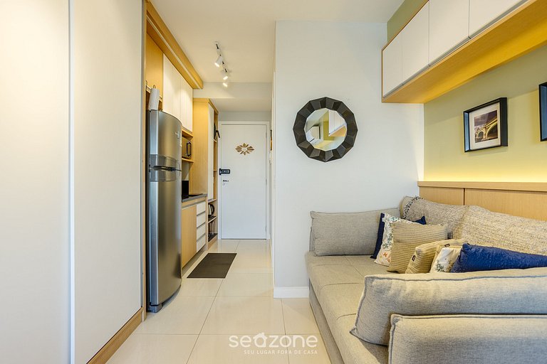 Studio moderno a 290m del metro Faria Lima LOF1405