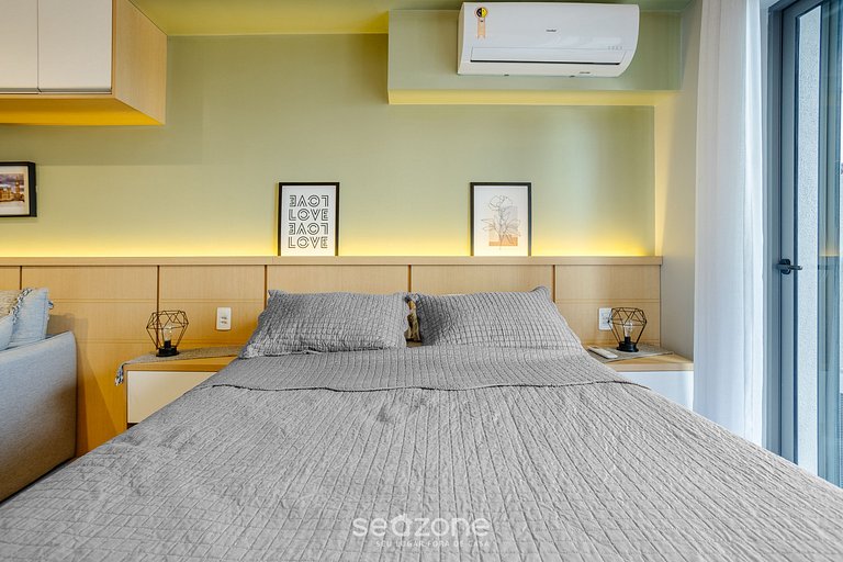 Studio moderno a 290m del metro Faria Lima LOF1405