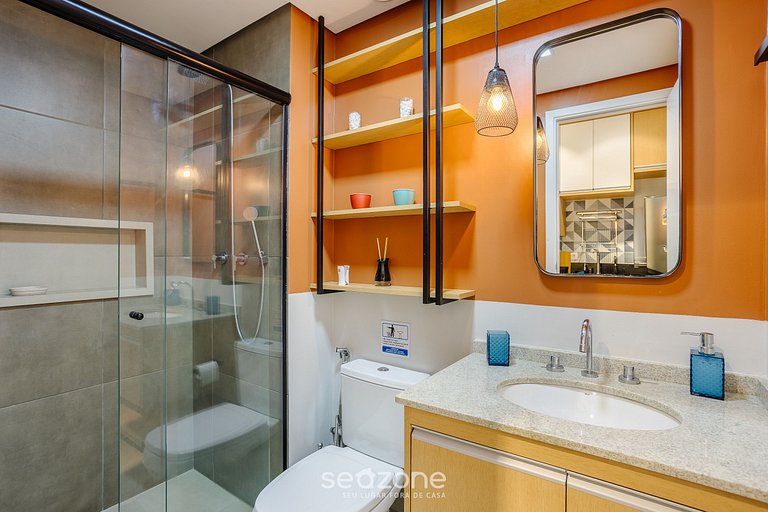 Studio moderno a 290m del metro Faria Lima LOF1405