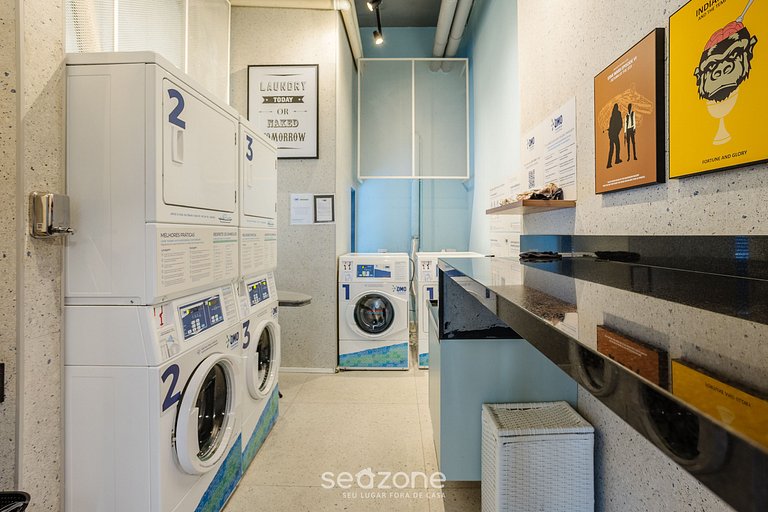 Studio moderno a 290m del metro Faria Lima LOF1405