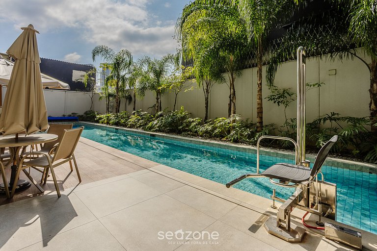 Studio moderno a 290m del metro Faria Lima LOF1405