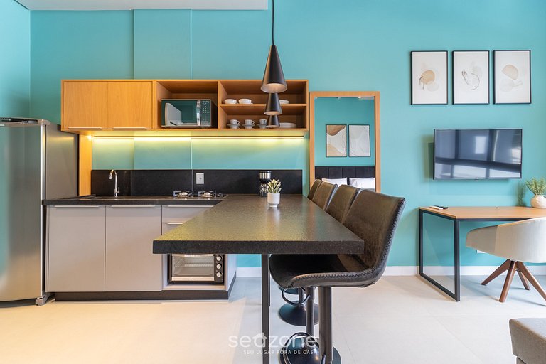 Precioso estudio a 750m de la playa TPS0308