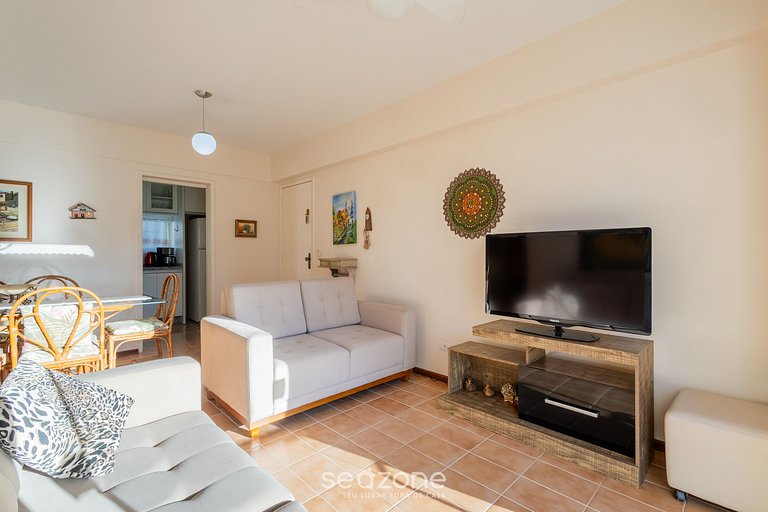 Lindo Apto a 130m da Praia EDN1001