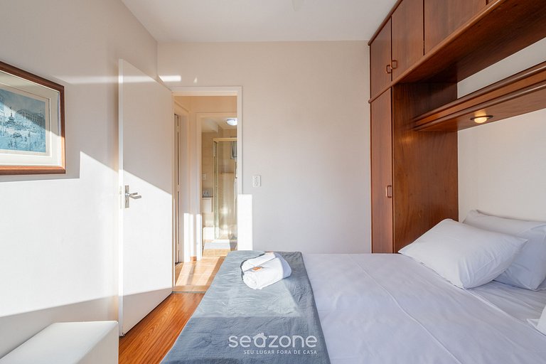 Lindo Apto a 130m da Praia EDN1001