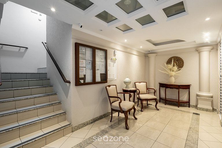 Lindo Apto a 130m da Praia EDN1001