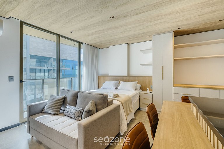 Hermoso estudio con vista lateral al mar NWT1307