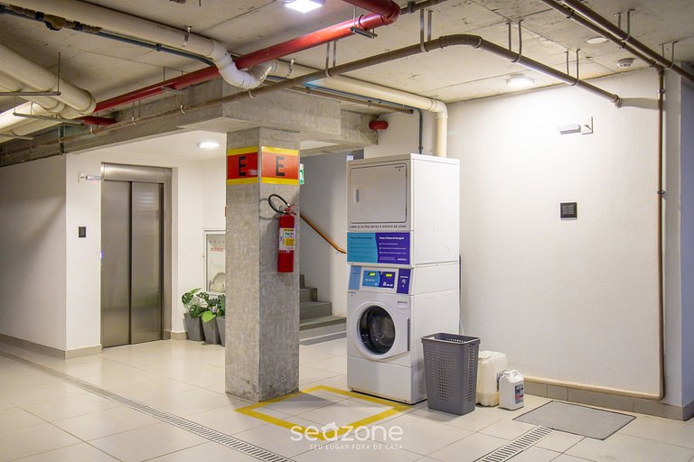 Spot moderno em Jurere c/ vista incrível SPJ0403