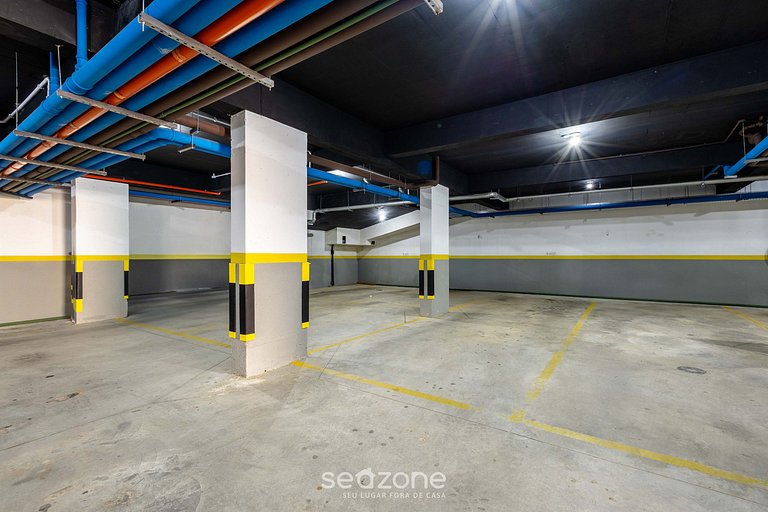 Apto c/ parrilla gourmet y vista al mar EHI0802