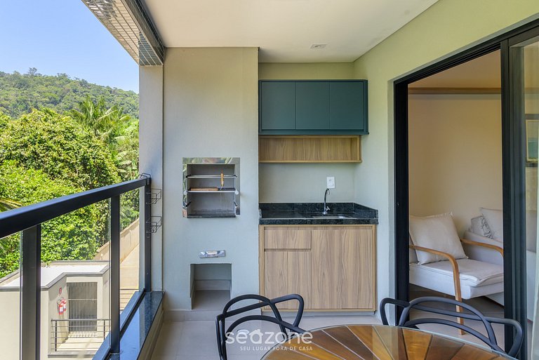 Apto c/ balcón gourmet a pasos del mar HRE0025