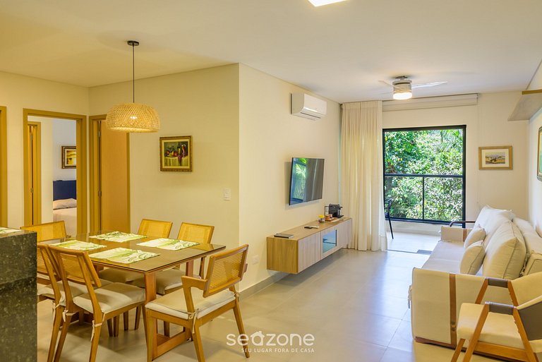 Apto c/ balcón gourmet a pasos del mar HRE0025