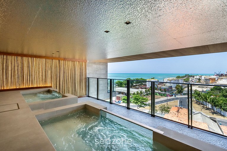 Estudio completo c/ vista al mar en Maceió NWT1416